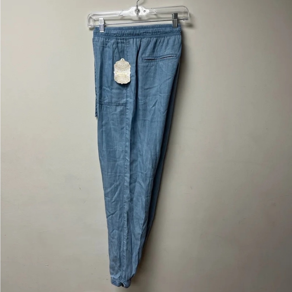 Altar’d State Joggers Chambray Tencel Jean Jogger Pants - Picture 7 of 12